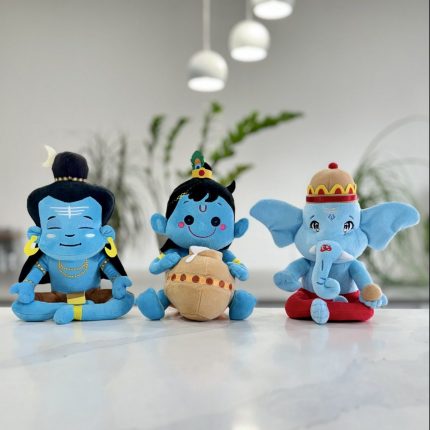 Shiva, Krishna and Ganesha