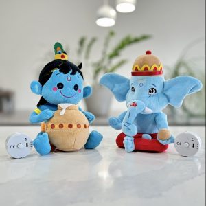 Krishna and Ganesha