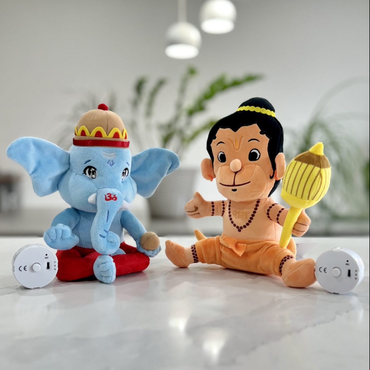 Hanuman and Ganesha Hanuman and Ganesha